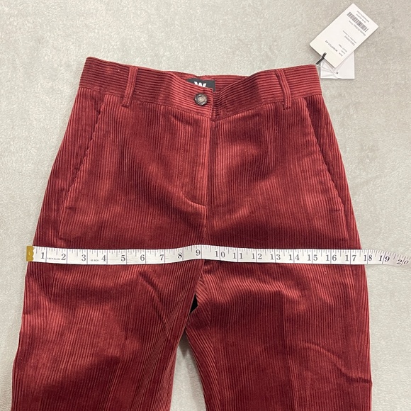 Corduroy Trousers Straight Leg Size XS Long - Picture 14 of 14